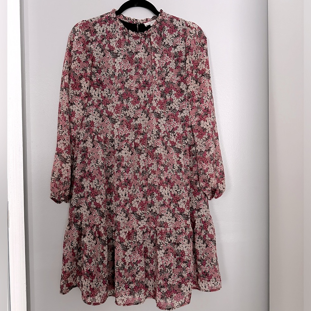 Pink Floral Dress